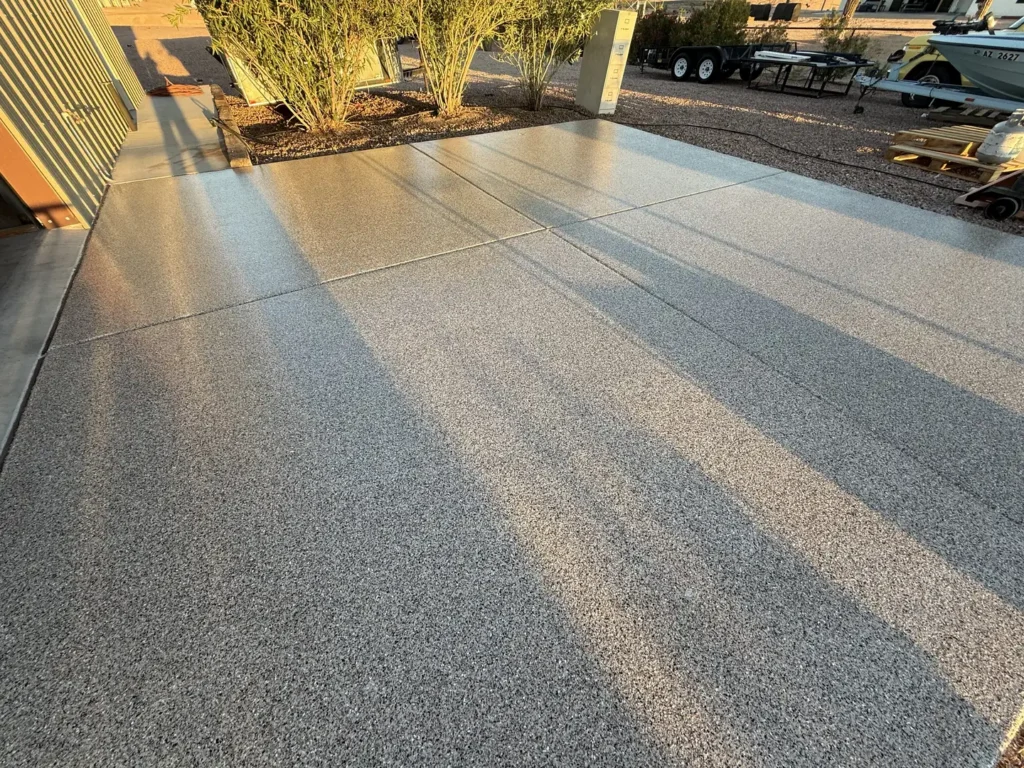 polyaspartic garage flooring