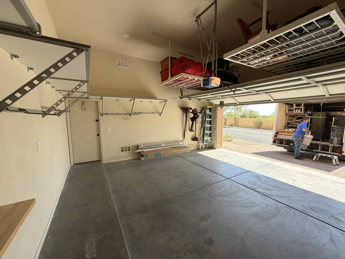 Mesa Garage Renovation: Max Storage, Custom Workspace