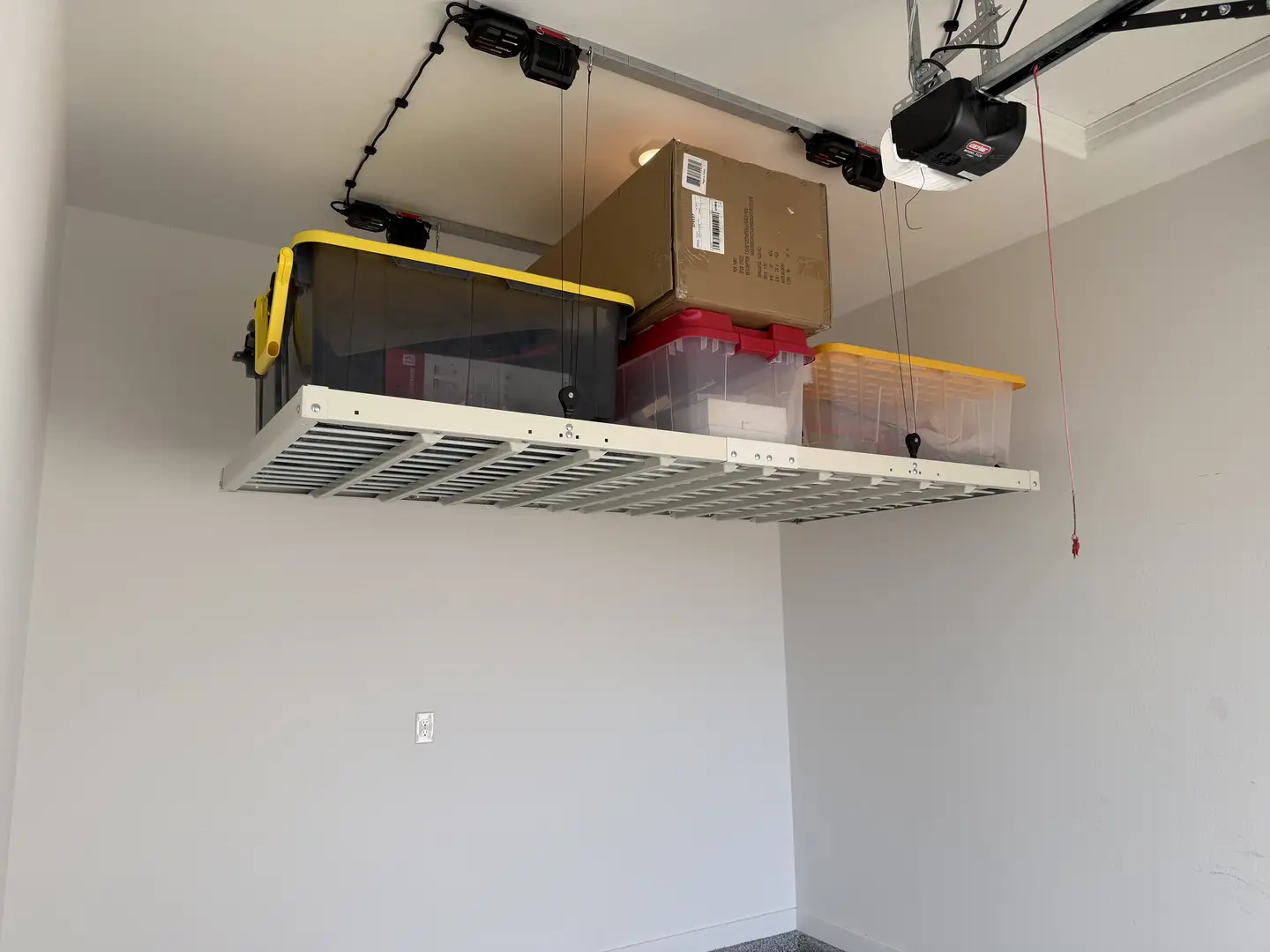 San Tan Valley Garage: Smart Ceiling Storage Solution