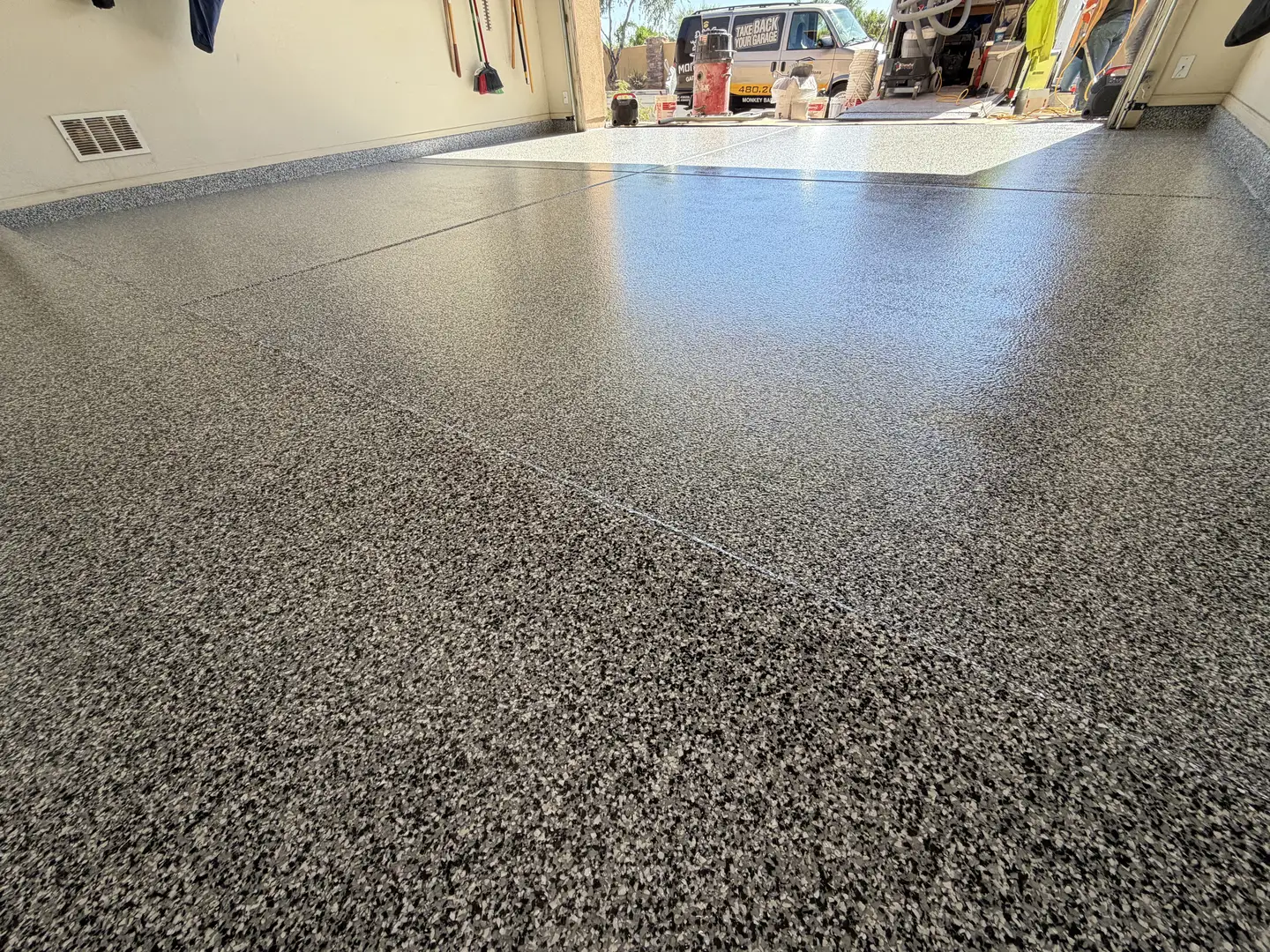 Mesa Garage Renovation: Max Storage, Custom Workspace
