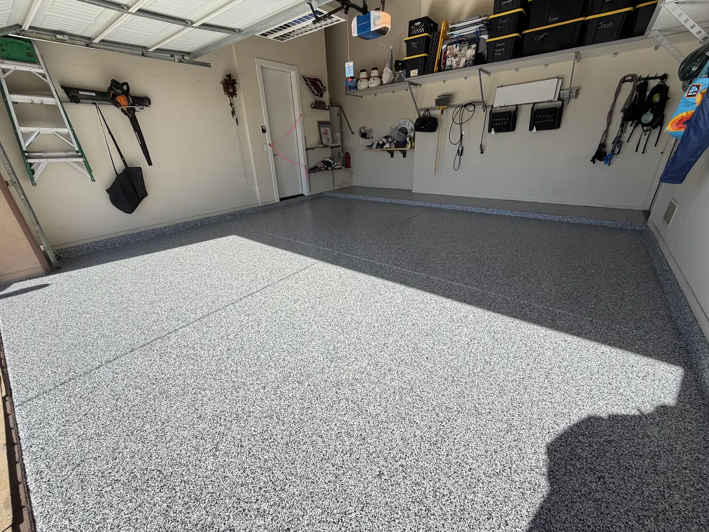 Mesa Garage Renovation: Max Storage, Custom Workspace