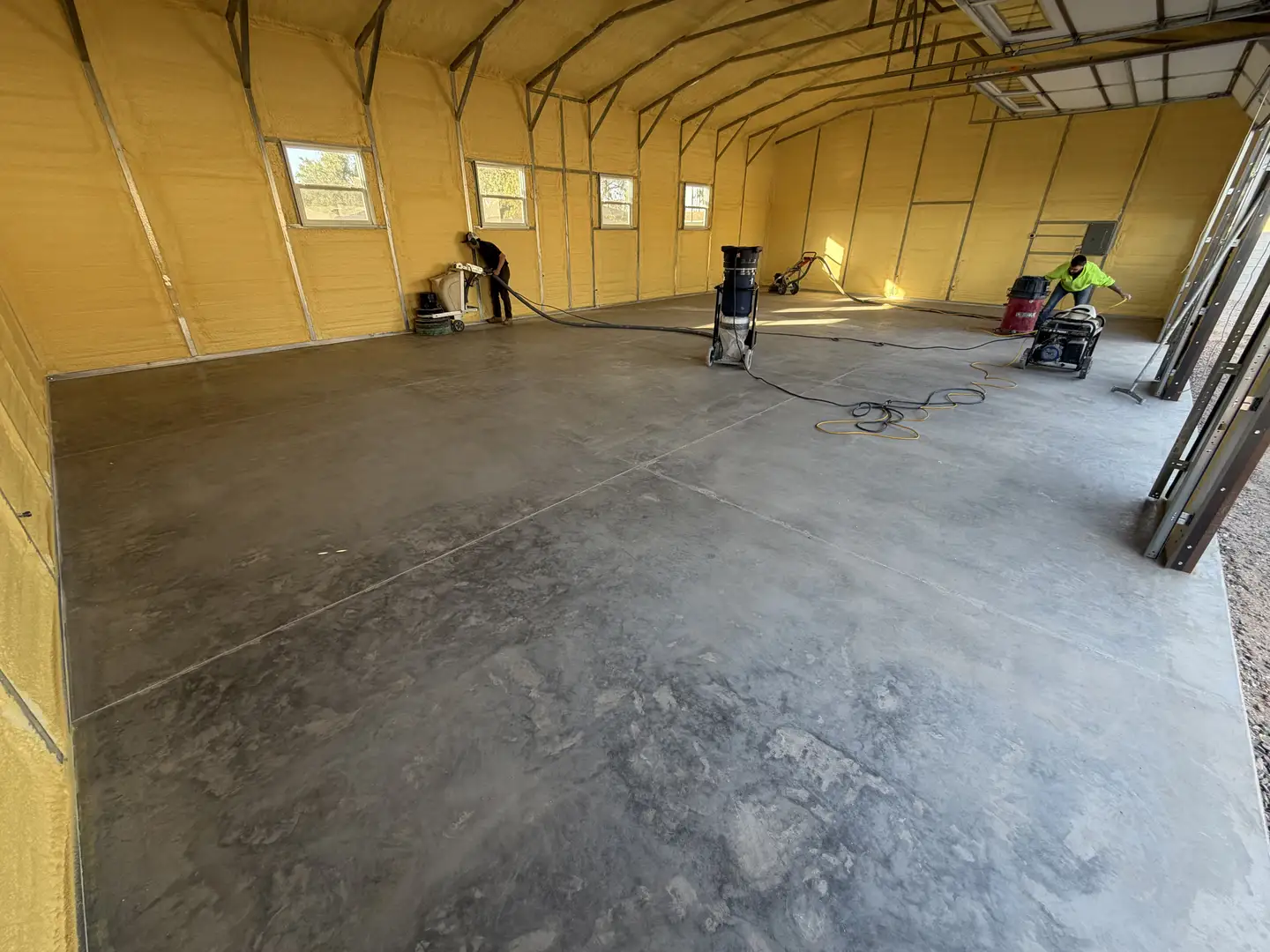 Arizona City Mechanic's Shop: Polyaspartic Floor Upgrade
